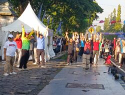 Ribuan Warga Padati Car Free Day di Dasan Geres, Gerung Lombok Barat