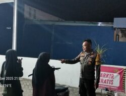Polsek Alas Barat Gencarkan Patroli Malam, Jaga Situasi Kamtibmas Tetap Kondusif