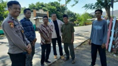 BHABINKAMTIBMAS DESA TEKASIRE AJAK WARGA JAGA KAMTIBMAS