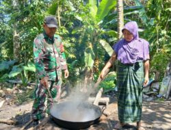 Gula Aren Meningkat, Warga Giri Madia Syukuri Jalan TMMD