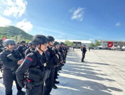 Siap Amankan MotoGP, Polda NTB Gelar Apel Personel Pengamanan Operasi Mandalika Rinjani 2025