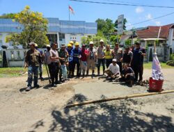 Sinergi Polsek Sekongkang, Pemerintah Desa, dan Pt amman, Gotong Royong