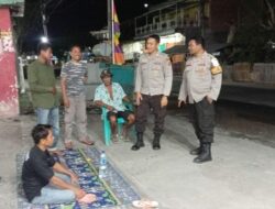 Menekan Aksi Kriminalitas dan Jaga Stabilitas Kamtibmas Polsek Woha Polres Gelar Patroli KRYD Malam Hari