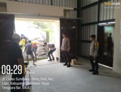 Dukung Ketahanan Pangan, Gudang Milik Polri di Polsek Lape Jadi Lokasi Serapan Jagung Bulog