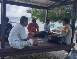 Jurus Bhabinkamtibmas Sekotong: Jamin Ketahanan Pangan dengan Lahan Kosong