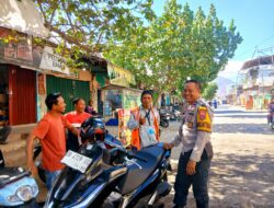 Bhabinkamtibmas Kelurahan Paruga Laksanakan Sambang dan Himbauan Kamtibmas kepada Warga