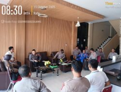 Polres Sumbawa Gelar Coffee Morning dalam rangka menyambut peringatan Satu Tahun Kepemimpinan Presiden Prabowo Subianto