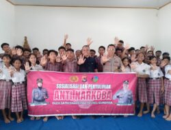 Cegah Narkoba Sejak Dini, Sat Resnarkoba Polres Sumbawa Sasar Pelajar SMP