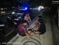 Polsek Labuhan Badas Gelar Patroli Blue Light di Lokasi Rawan dan Objek Vital