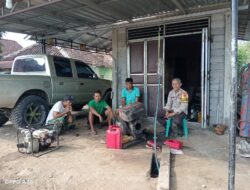 BHABINKAMTIBMAS DESA LUNE AJAK WARGA PERKUAT KAMTIBMAS DAN CEGAH HOAKS MELALUI SAMBANG HUMANIS