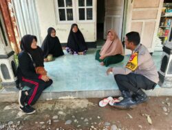 BHABINKAMTIBMAS DESA MUJAHIDIN LAKSANAKAN SAMBANG DAN SOSIALISASI CEGAH TPPO