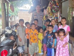 Peduli Anak Usia Dini, Bhabinkamtibmas Polsek Woha Laksanakan Sosial Pencegahan Aksi Bullying di Desa Binaan