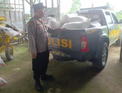 Polsek Lembar Bantu Petani Jual Jagung ke BULOG Tanpa Tengkulak
