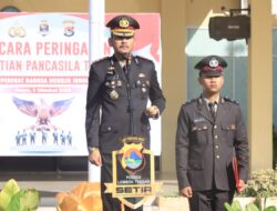 Polres Lombok Tengah Gelar Upacara Peringatan Hari Kesaktian Pancasila, Kapolres: Jaga Keutuhan Pancasila dan NKRI