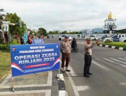 Operasi Zebra di Lombok Barat: Polisi Utamakan Teguran