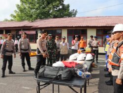 Polres Dompu Gelar Apel Siaga Bencana, Wujud Kesiapsiagaan Hadapi Potensi Alam
