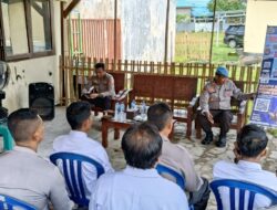 Propam Polda NTB Gelar Sosialisasi Laporan Online E-Tindakan Disiplin di Polsek Dompu