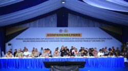 Kapolri Hadiri Pengungkapan 87 Kontainer Pelanggaran Ekspor Produk Turunan CPO