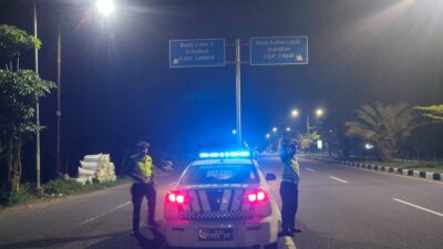 Blue Light Patrol Satlantas Lombok Barat, Aman Tanpa Balap Liar