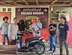 TIM JATANRAS POLRES DOMPU BERHASIL AMANKAN MOTOR HASIL CURIAN DI WILAYAH BIMA