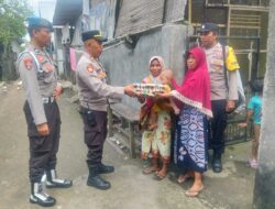 Polsek Kediri Donasi Telur, Capai 132 Minggu Lawan Stunting