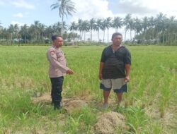 Bhabinkamtibmas Gerung Ajak Warga Manfaatkan Lahan Kosong