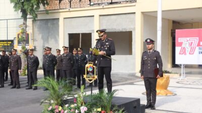 Polres Loteng Peringati Hari Bela Negara Ke 77, Teguhkan Semangat Persatuan.  ‎