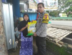 Polsek Lape Gerakkan Pangan Murah Serentak, Masyarakat Lopok-Lape Serbu Beras SPHP