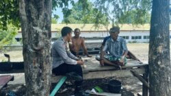 Bhabinkamtibmas Polsek Hu’u Sambangi Warga Nelayan Berprestasi, Perkuat Sinergi Ciptakan Kamtibmas Kondusif