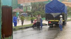 Polsek Taliwang Lakukan Monitoring Pasca Hujan Lebat, Warga Diimbau Tetap Waspada