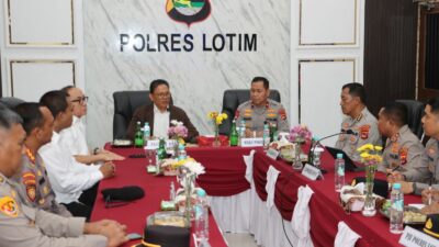 Astamarena Kapolri Cek Progres Pembangunan Satpas BPKB Polres Lotim