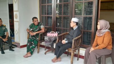 Dandim 1606/Mataram Melayat, Wujud Kepedulian Keluarga Besar Kodim