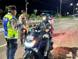 Polsek Poto Tano Gelar KRYD di Lintas Tano, Antisipasi Kegiatan Negatif