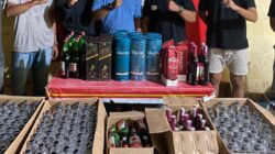 Jelang Pergantian Tahun, Polres Bima Kota Sita Ratusan Botol Miras di Kelurahan Santi
