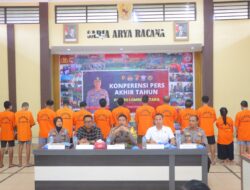 Polres Lombok Utara Tangani 221 Perkara Sepanjang 2025, Penyelesaian Capai 82 Persen