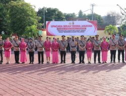 Kapolres Sumbawa Pimpin Sertijab Wakapolres Hingga Empat Pejabat Utama