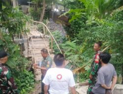 TNI Survei Jembatan, Masyarakat Gunungsari Sambut Harapan Baru