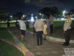 Polsek Rasanae Timur Polres Bima Kota Gelar Blue Light Patrol Pasca Nataru