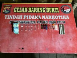 Sat Resnarkoba Polres Bima Kota Amankan Dua Terduga Pelaku Transaksi Sabu di Rabadompu Barat