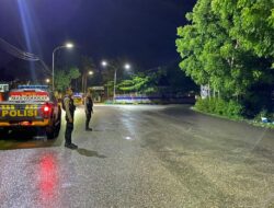 Patroli KRYD dini Hari, Satsamapta Polres Bima Antisipasi Aksi Balapan Liar dan Kriminalitas Lainnya