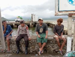 Polsek Kawasan Pelabuhan Laut Bima Berikan Himbauan Kamtibmas kepada ABK, Buruh, Sopir dan Calon Penumpang