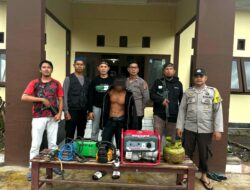 Polsek Kempo Berhasil Tangkap Residivis Pencurian, Sejumlah Barang Bukti Diamankan