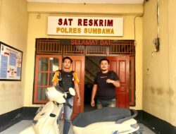 Gadai Motor Teman Wanita Anaknya, Seorang Pria di Brang Biji Diringkus Tim Opsnal Polres Sumbawa