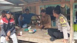 Bhabinkamtibmas Polres Bima Kota Sambang Warga dan Sosialisasikan Layanan 110