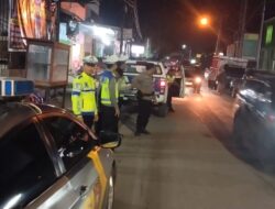 Polres Bima Kota Gelar Patroli Rutin, Jaga Kamtibmas dan Kelancaran Lalu Lintas