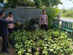 Polri dan Warga Lombok Barat Sulap Lahan Sempit Jadi Lumbung Pangan