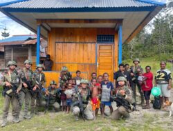 Di Balik Sunyi Pegunungan, Sentuhan Hangat Polisi Hadir di Kampung Yunabol