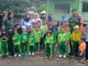 Keceriaan Siswa TK NW Lingsar Bersama Babinsa