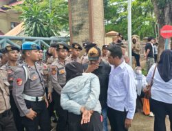 Aksi Unjuk Rasa Aliansi Honorer Non Database BKN Dompu Berjalan Aman dan Kondusif