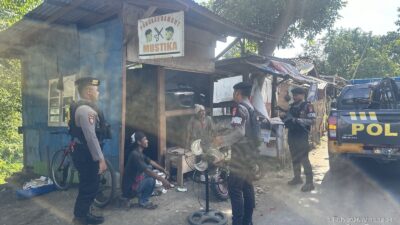 Sat Samapta Polres Bima Kota Intensifkan Patroli Dialogis Jaga Kamtibmas